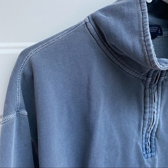 Land’s End Vintage Half Zip Sweatshirt - Picture 2 of 10